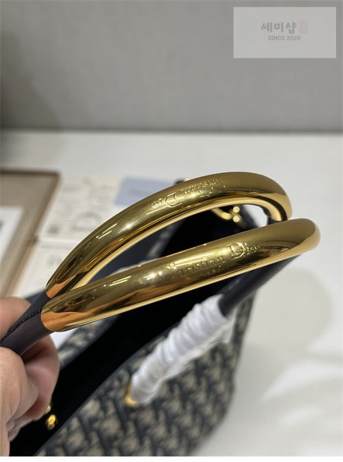 D I O R 디올 뚜주흐 백 스몰 블랙 오블리크 Bag 5번 이미지