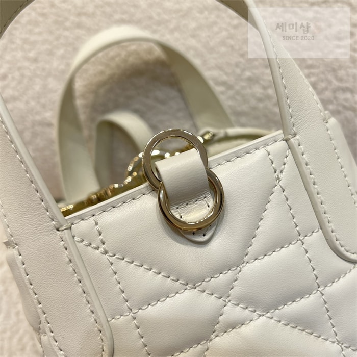 D I O R 디올 뚜주흐 버티컬 나노 토트백 라떼 매크로까나쥬 Bag 15번 이미지