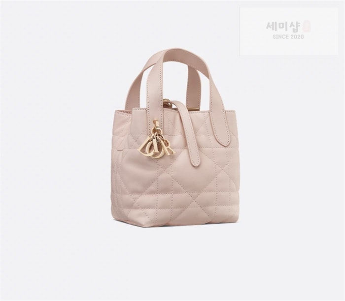 D I O R 디올 뚜주흐 버티컬 나노 토트백 파우더 핑크 매크로까나쥬 Bag 11번 이미지