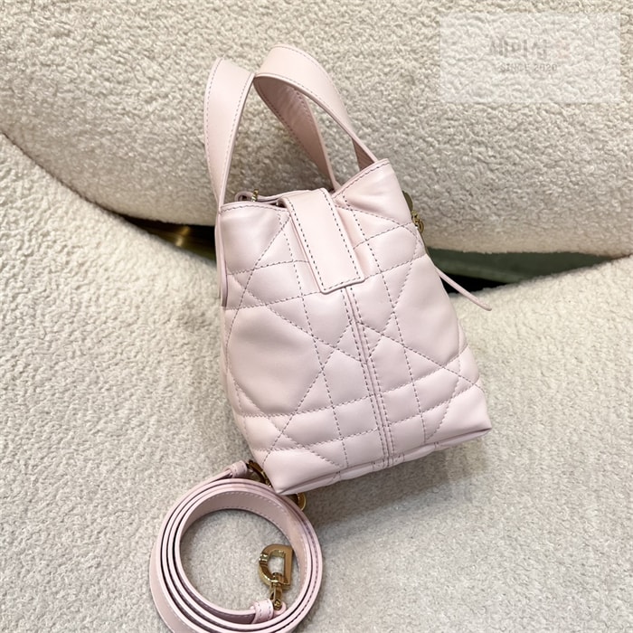 D I O R 디올 뚜주흐 버티컬 나노 토트백 파우더 핑크 매크로까나쥬 Bag 3번 이미지