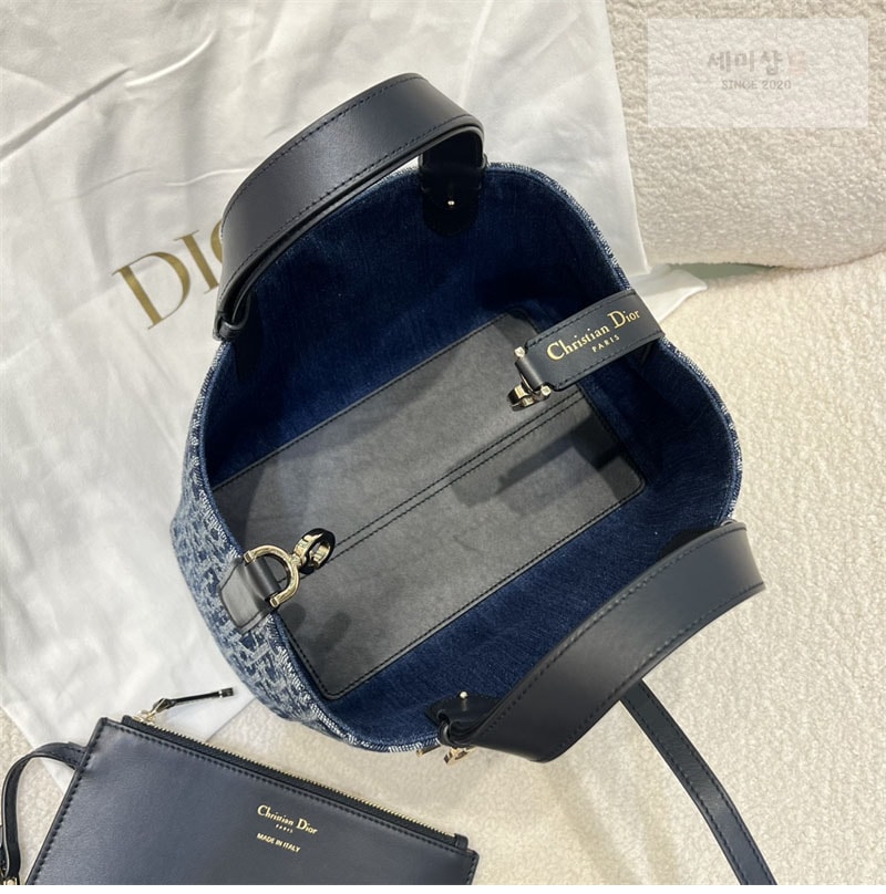 D I O R 디올 뚜주흐 스몰 백 데님 오블리크 Bag 10번 이미지