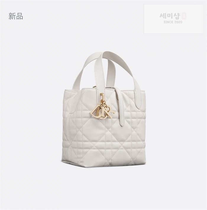D I O R 디올 뚜주흐 스몰 버티컬 토트백 라떼 매크로까나쥬 Bag 5번 이미지