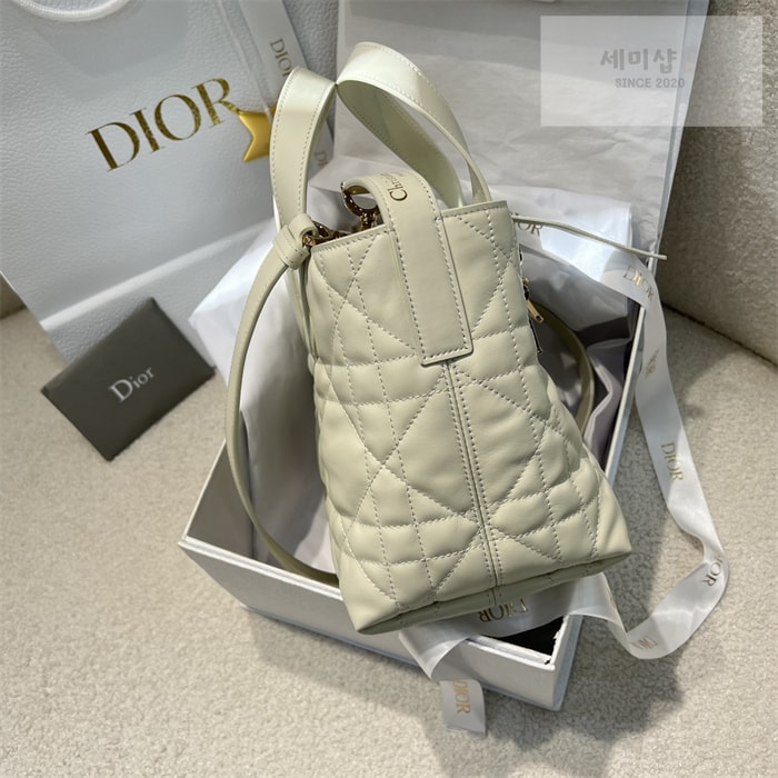 D I O R 디올 뚜주흐 스몰 버티컬 토트백 라떼 매크로까나쥬 Bag 1번 이미지