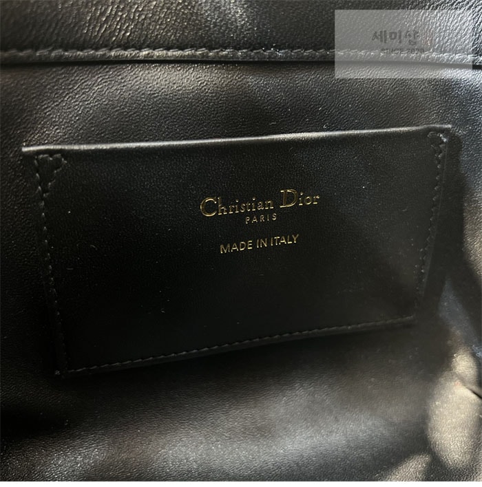 D I O R 디올 뚜주흐 스몰 버티컬 토트백 블랙 매크로까나쥬 Bag 1번 이미지