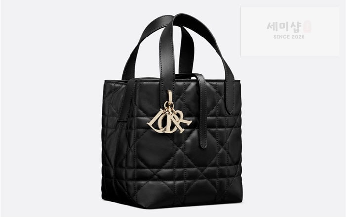 D I O R 디올 뚜주흐 스몰 버티컬 토트백 블랙 매크로까나쥬 Bag 3번 이미지