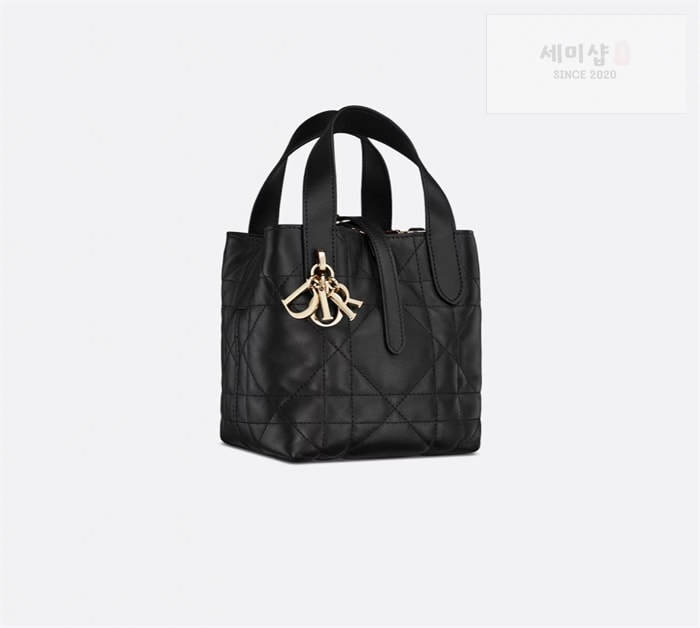 D I O R 디올 뚜주흐 스몰 버티컬 토트백 파우더 베이지 매크로까나쥬 Bag 2번 이미지