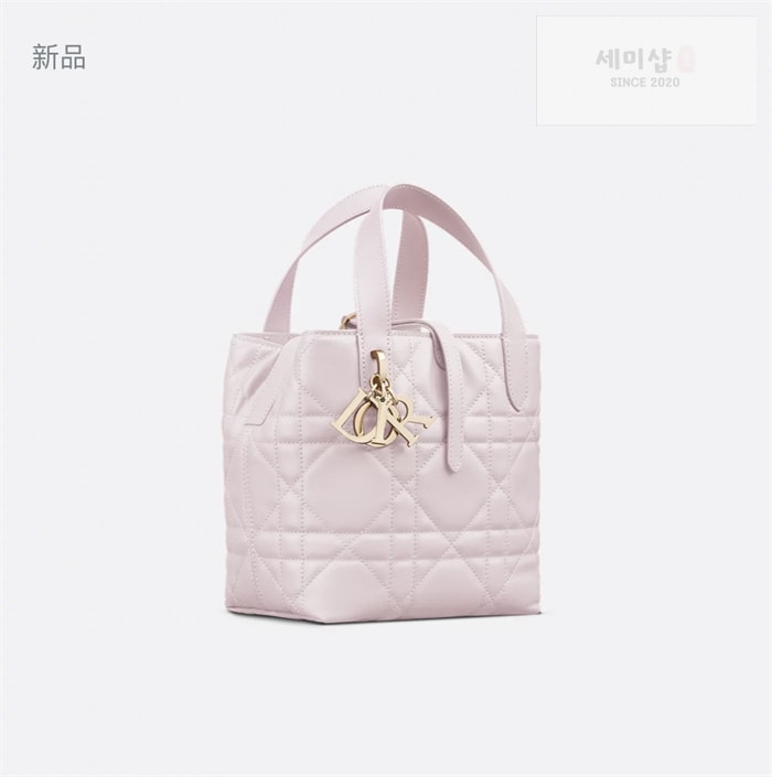 D I O R 디올 뚜주흐 스몰 버티컬 토트백 페일 핑크 매크로까나쥬 Bag 6번 이미지