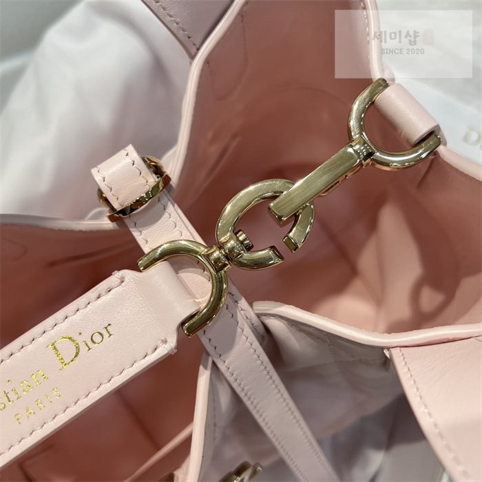D I O R 디올 뚜주흐 스몰 버티컬 토트백 페일 핑크 매크로까나쥬 Bag 11번 이미지