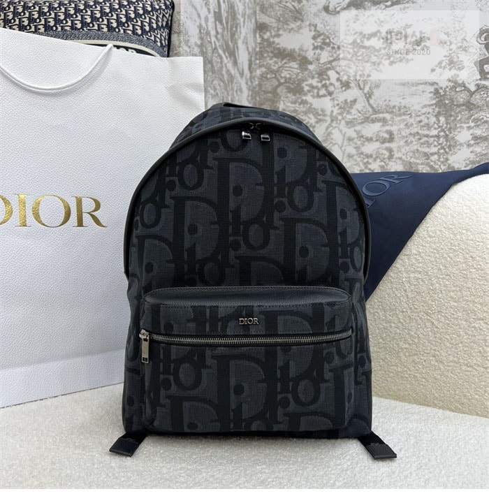 D I O R 디올 라이더 Rider 백팩 오블리크 블랙 Bag 6번 이미지
