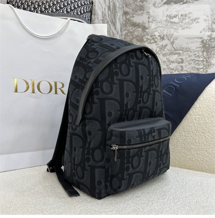 D I O R 디올 라이더 Rider 백팩 오블리크 블랙 Bag 11번 이미지