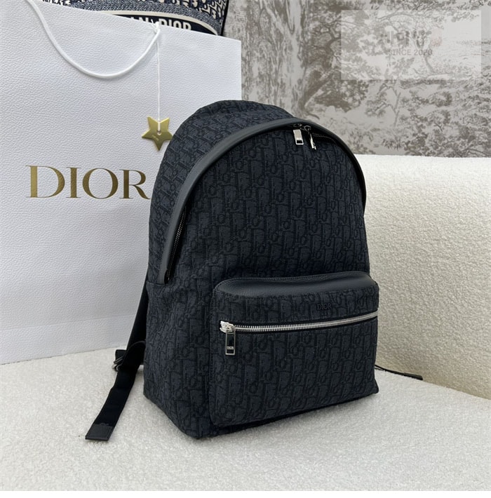 D I O R 디올 라이더 Rider 백팩 오블리크 블랙 Bag 22번 이미지