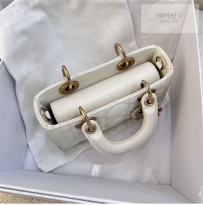 D I O R 디올 레이디 D-조이 마이크로 백 라떼 까나쥬 Bag 3번 이미지