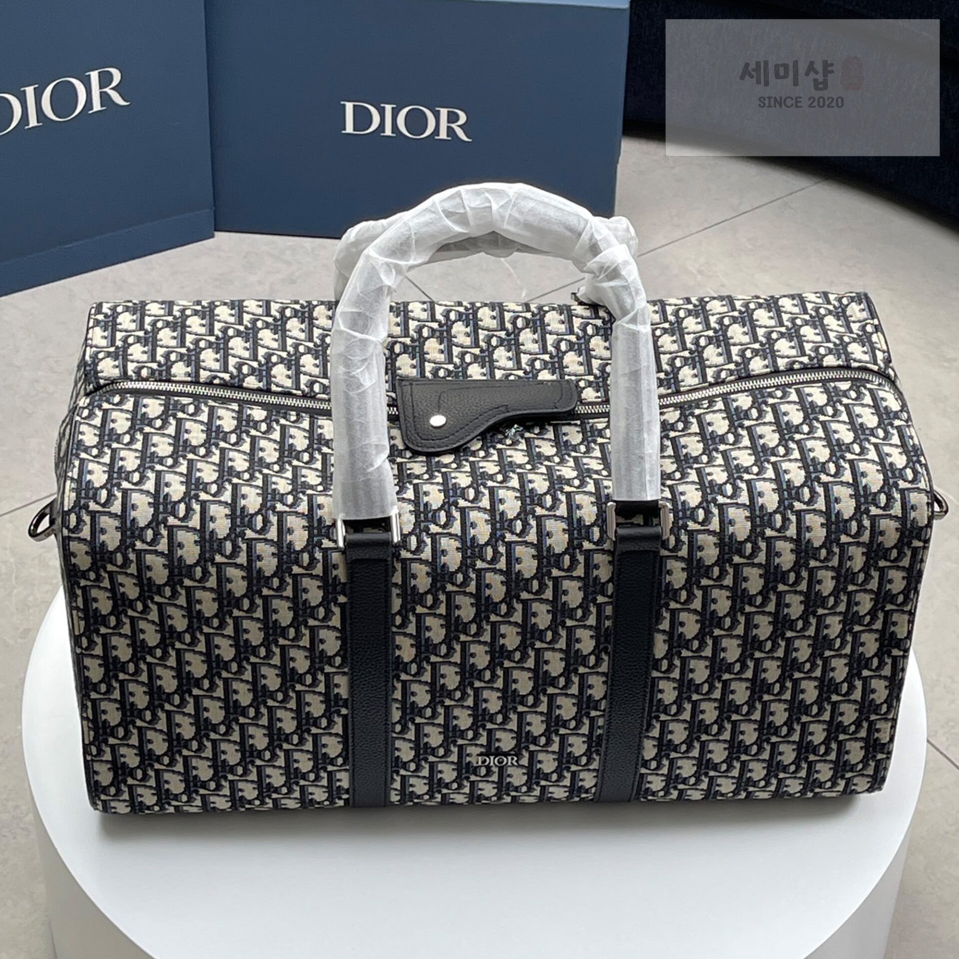 D I O R 디올 링고 50 오블리크 자카드 트래블 더플백 50*25*21.5CM Bag 2번 이미지