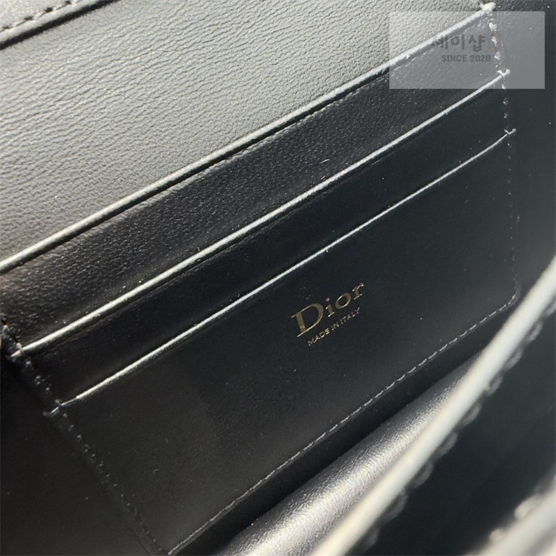 D I O R 디올 마이 미니 백 블랙 까나쥬 램스킨 블랙 Bag 12번 이미지