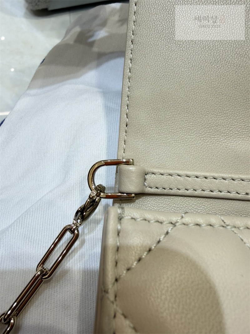 D I O R 디올 마이 미니 백 트렌치 & 레드 까나쥬 램스킨 아이보리 레드 Bag 14번 이미지