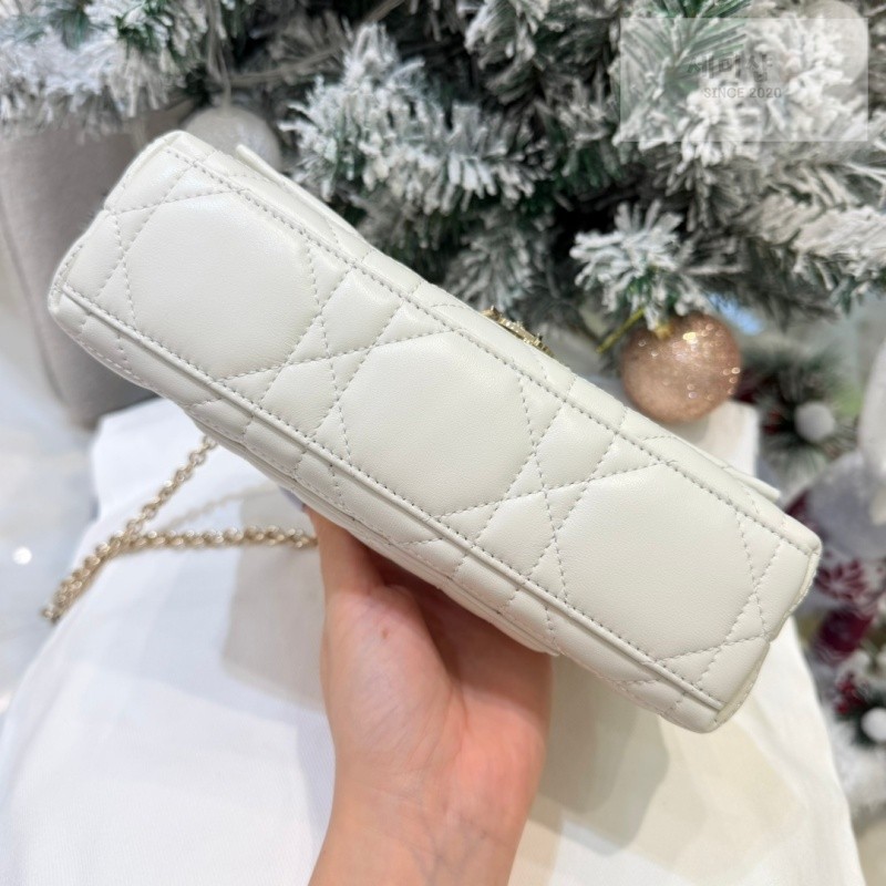D I O R 디올 마이 텐더 탑핸들 백 미니 라떼 매크로 까나쥬 라떼 Bag 17번 이미지