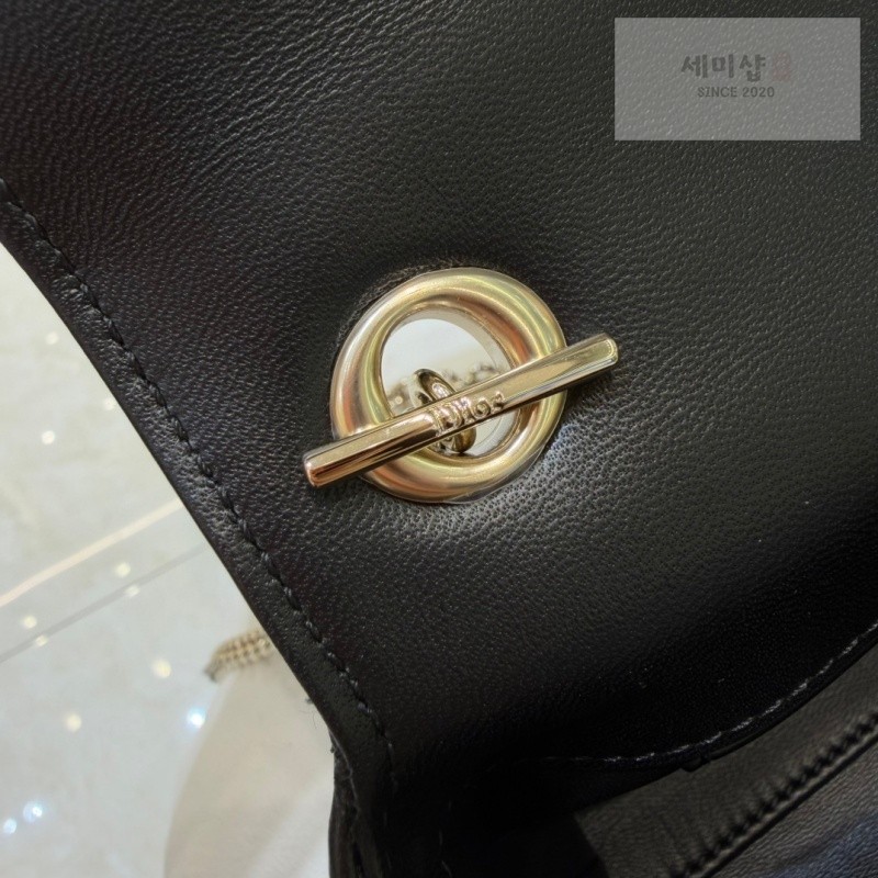 D I O R 디올 마이 텐더 탑핸들 백 미니 블랙 매크로 까나쥬 블랙 Bag 9번 이미지