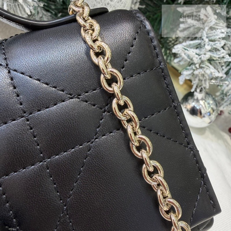 D I O R 디올 마이 텐더 탑핸들 백 미니 블랙 매크로 까나쥬 블랙 Bag 12번 이미지