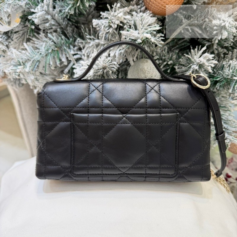 D I O R 디올 마이 텐더 탑핸들 백 미니 블랙 매크로 까나쥬 블랙 Bag 15번 이미지