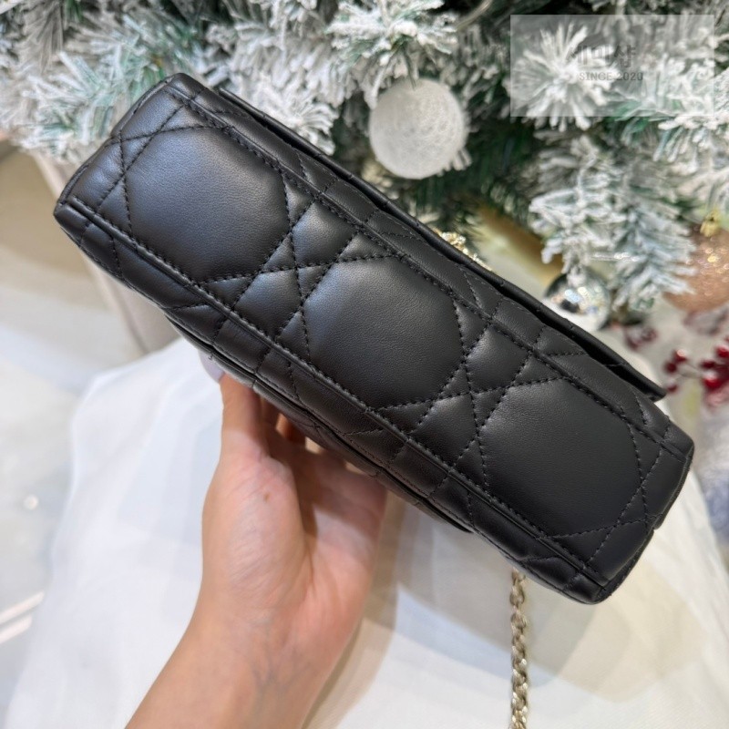 D I O R 디올 마이 텐더 탑핸들 백 미니 블랙 매크로 까나쥬 블랙 Bag 17번 이미지