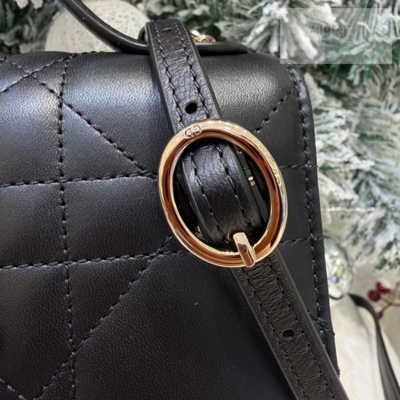D I O R 디올 마이 텐더 탑핸들 백 미니 블랙 매크로 까나쥬 블랙 Bag 19번 이미지