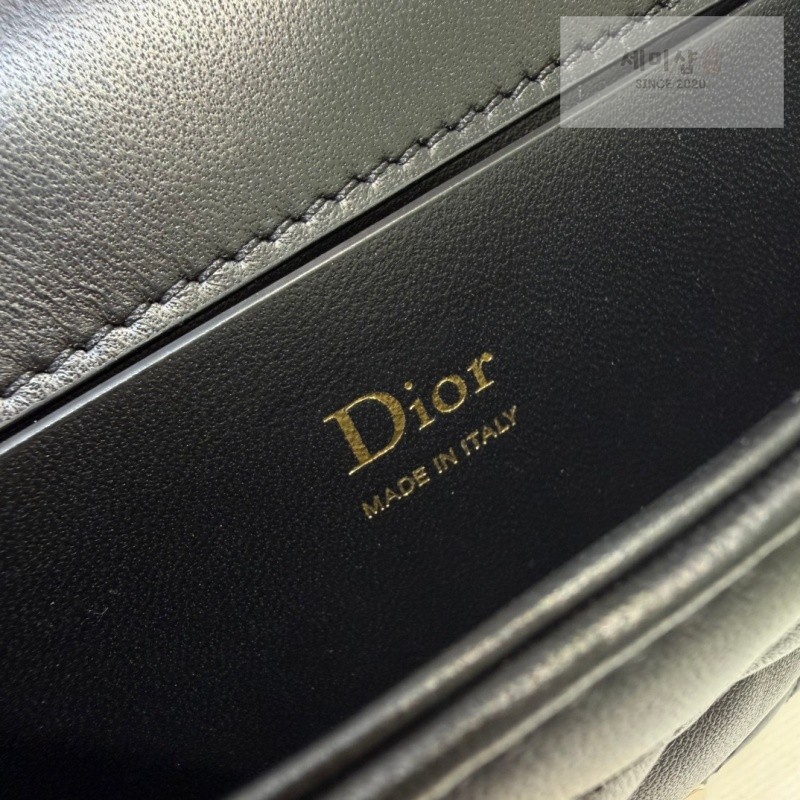 D I O R 디올 마이 텐더 탑핸들 백 미니 블랙 매크로 까나쥬 블랙 Bag 21번 이미지