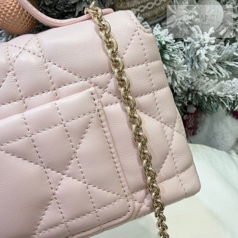 D I O R 디올 마이 텐더 탑핸들 백 미니 핑크 매크로 까나쥬 파우더 핑크 Bag 19번 이미지