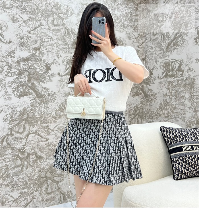 D I O R 디올 미스 디올 미니 체인백 까나쥬 블랙 Bag 15번 이미지