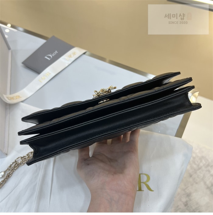 D I O R 디올 미스 디올 미니 체인백 까나쥬 블랙 Bag 16번 이미지