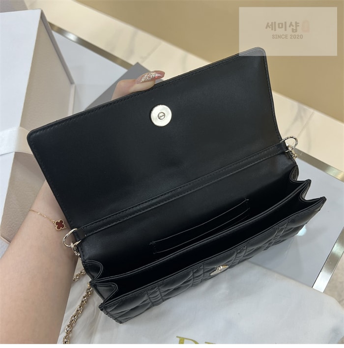 D I O R 디올 미스 디올 미니 체인백 까나쥬 블랙 Bag 5번 이미지
