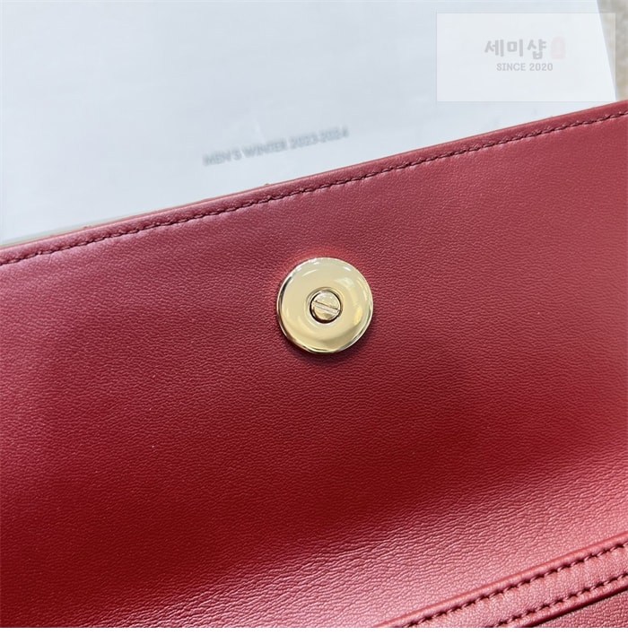 D I O R 디올 미스 디올 미니 체인백 체리 레드 까나쥬 Bag 5번 이미지