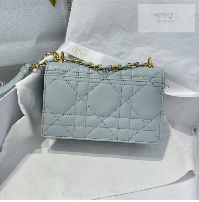 D I O R 디올 미스 카로 미니 백 클라우드 블루 매크로까나쥬 Bag 2번 이미지