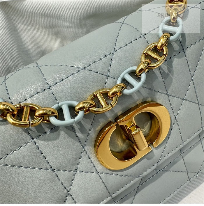 D I O R 디올 미스 카로 미니 백 클라우드 블루 매크로까나쥬 Bag 6번 이미지