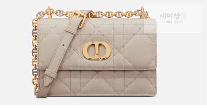 D I O R 디올 미스 카로 미니 백 파우더 베이지 매크로까나쥬 Bag 12번 이미지