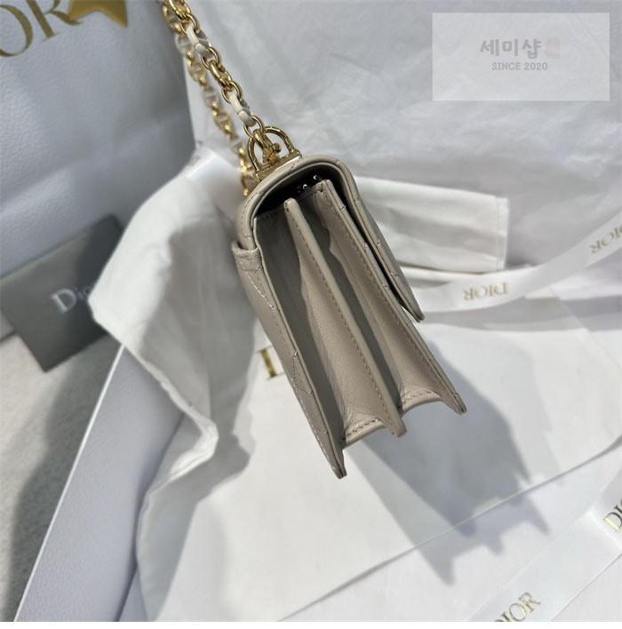 D I O R 디올 미스 카로 미니 백 파우더 베이지 매크로까나쥬 Bag 5번 이미지