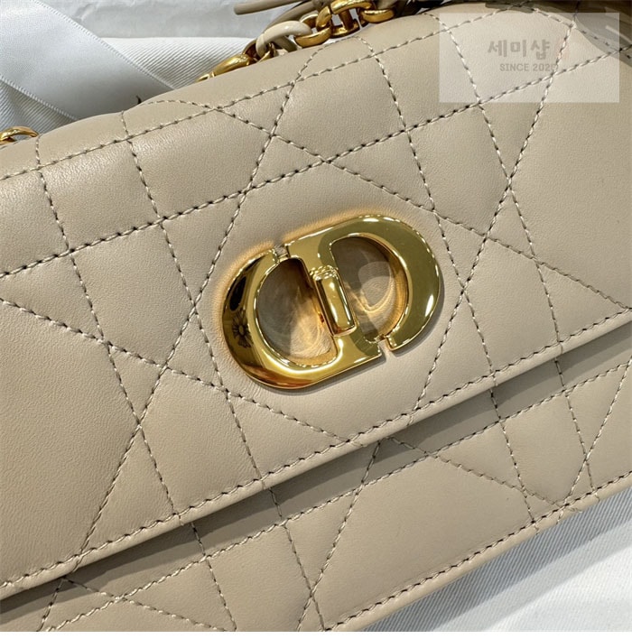 D I O R 디올 미스 카로 미니 백 파우더 베이지 매크로까나쥬 Bag 10번 이미지