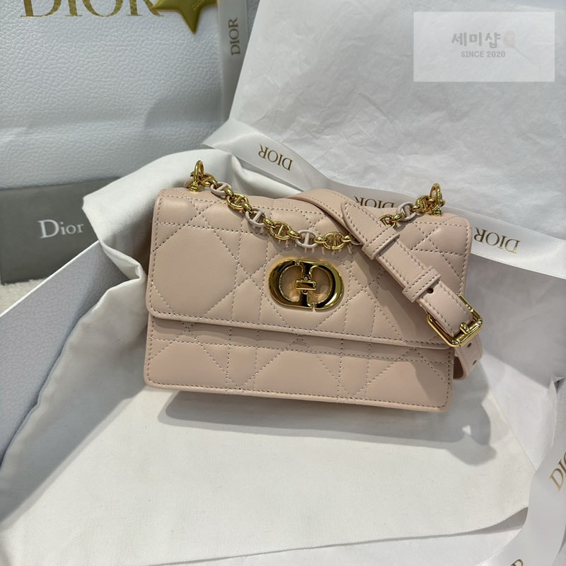 D I O R 디올 미스 카로 미니 백 파우더 핑크 매크로까나쥬 Bag 10번 이미지