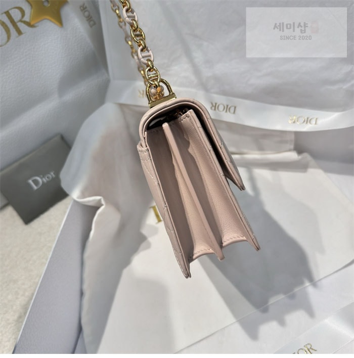 D I O R 디올 미스 카로 미니 백 파우더 핑크 매크로까나쥬 Bag 14번 이미지
