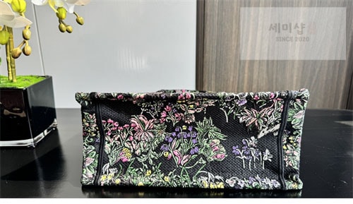 D I O R 디올 북 토트백 어라운드 더 월드 블랙 멀티 Bag 1번 이미지