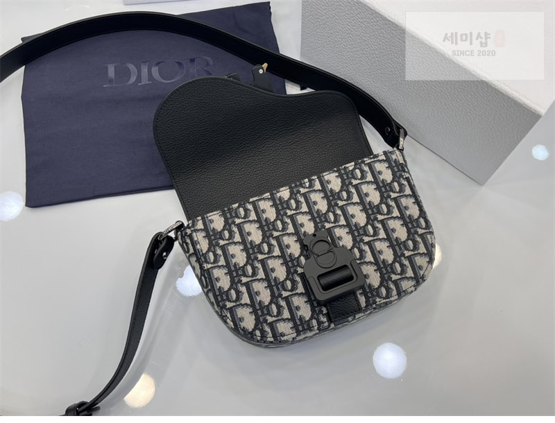 D I O R 디올 새들 미니 플랩 메신저백 오블리크 자카드 레플리카 9번 이미지 - Bag | 세미샵 레플리카 사이트