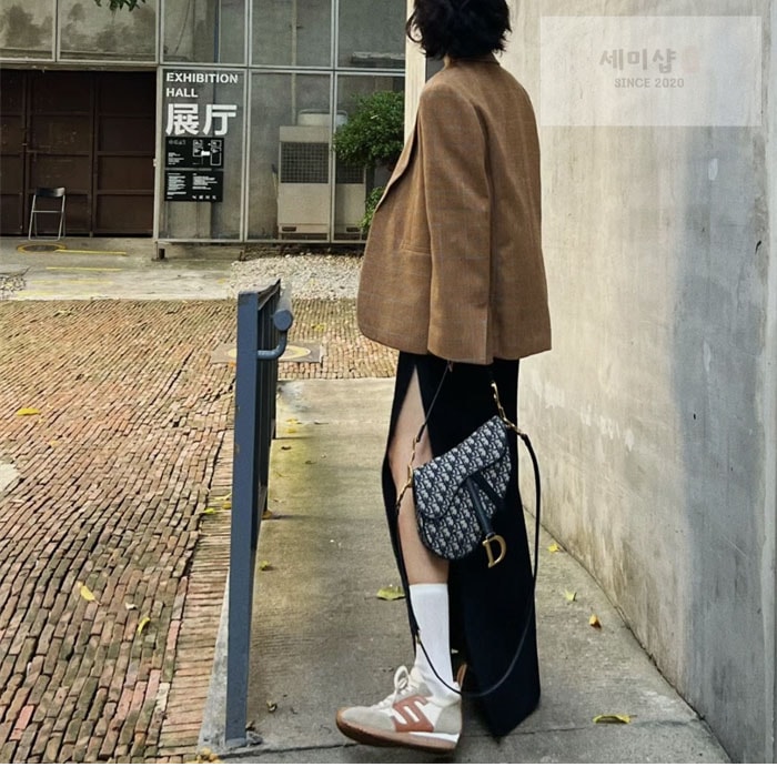 D I O R 디올 새들 스트랩 백 오블리크 자카드 Bag 9번 이미지