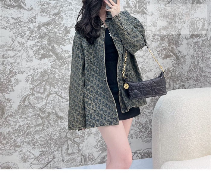 D I O R 디올 스타 체인 호보백 매크로까나쥬 크링클 Bag 3번 이미지