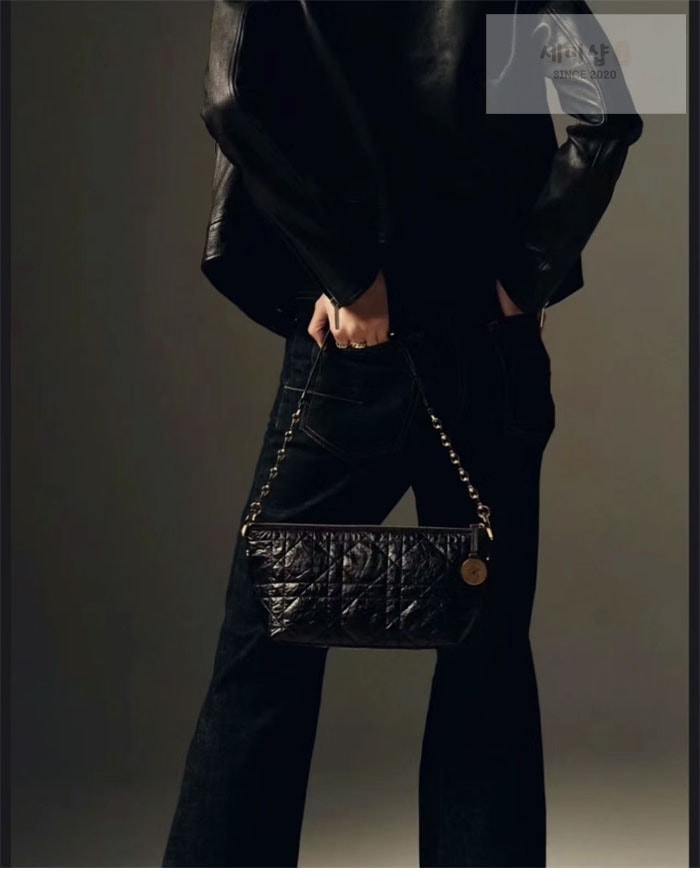 D I O R 디올 스타 체인 호보백 매크로까나쥬 크링클 Bag 5번 이미지