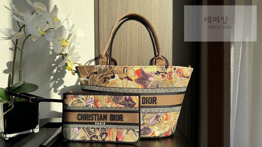 D I O R 디올 알버로 데룰라 비타 햇 바스켓 백 27*20*8CM Bag 1번 이미지