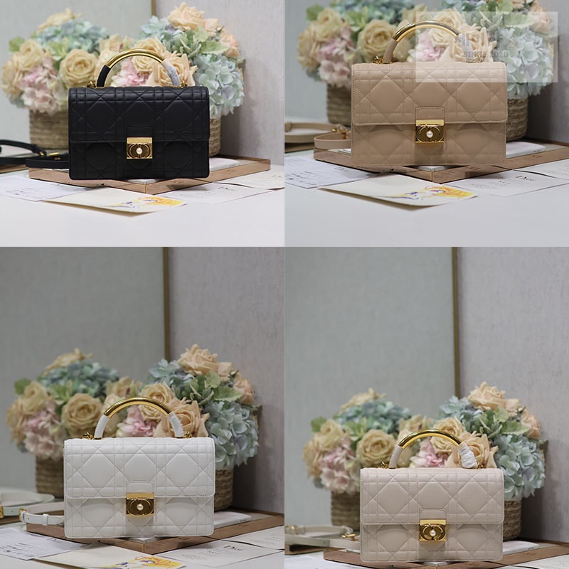 D I O R 디올 앙쥬 미듐 백 매크로까나쥬 Bag 19번 이미지