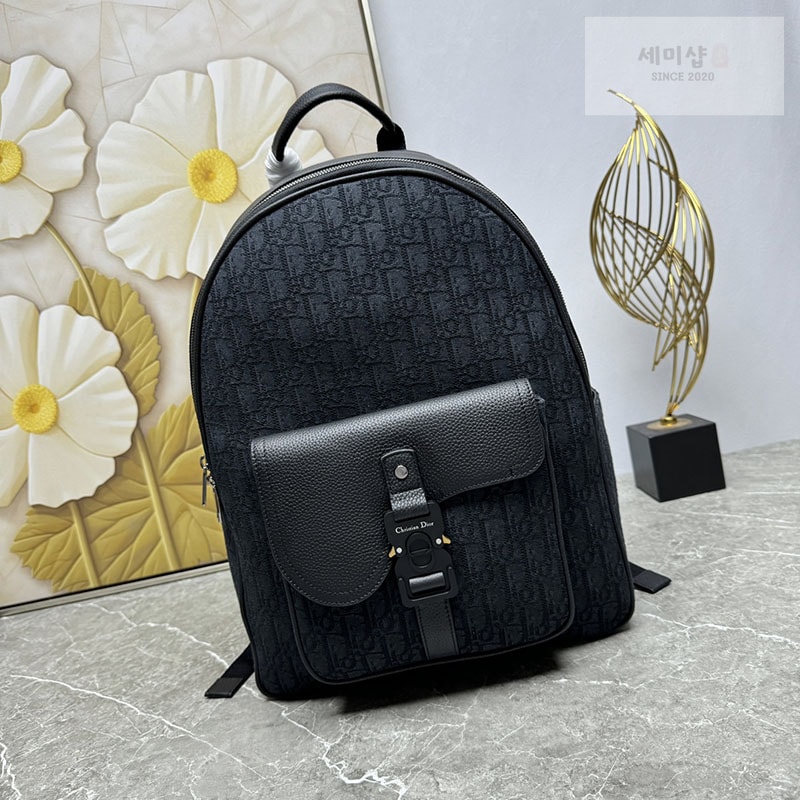 D I O R 디올 오블리크 새들 백팩 Bag 3번 이미지
