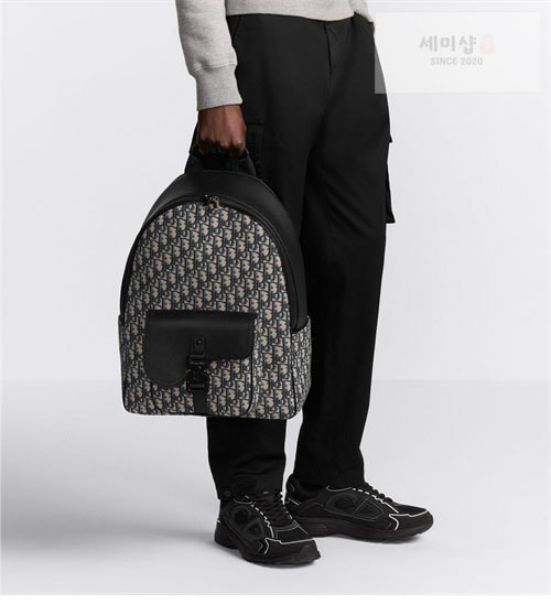 D I O R 디올 오블리크 새들 백팩 Bag 17번 이미지