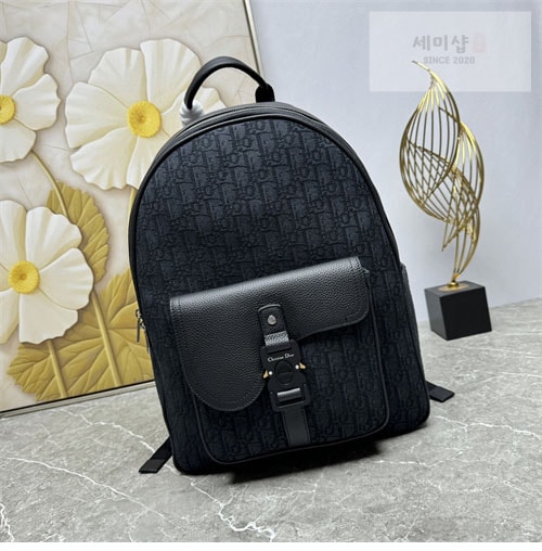 D I O R 디올 오블리크 새들 백팩 Bag 9번 이미지