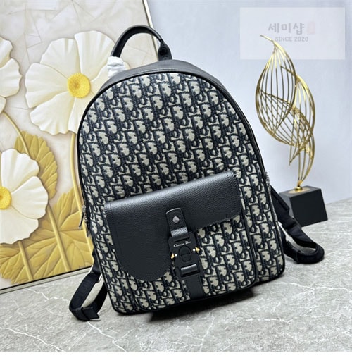 D I O R 디올 오블리크 새들 백팩 Bag 15번 이미지