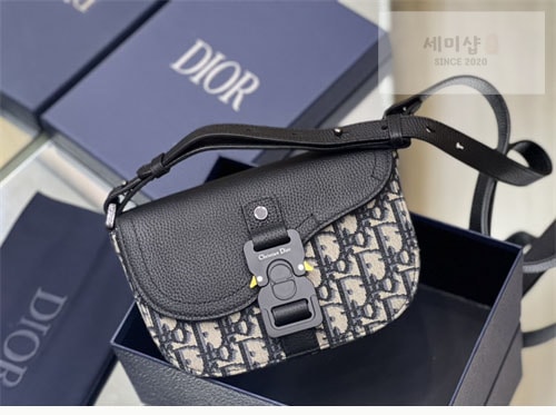 D I O R 디올 오블리크 스트랩 새들 파우치 백 Bag 3번 이미지